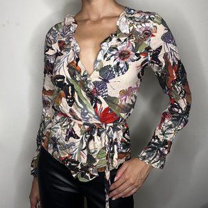 H&M ~Floral Top